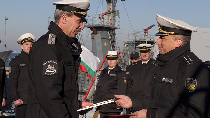 13 години от вдигането на Военноморския флаг на фрегата „Верни”